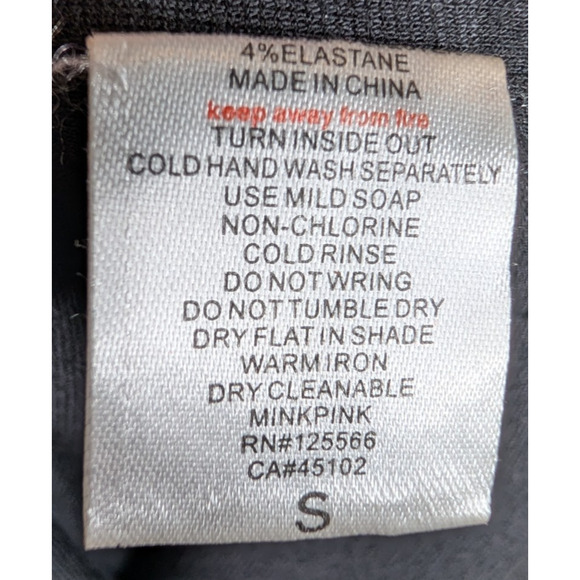 Minkpink Gold Sequin Sparkly Bodycon Glam Club Puff Shoulder Mini Dress Small - Picture 9 of 10